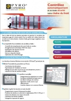 Industrial supervision in the agri-food sector HMI, automation, cold chain